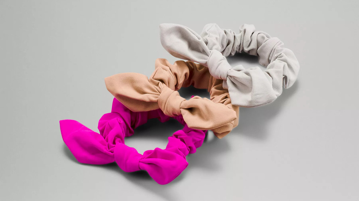 lululemon Uplifting Bow Scrunchie 3 Pack 